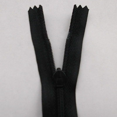 現(xiàn)貨小批3#尼龍布帶隱形拉鏈 黑色多尺寸選購指南